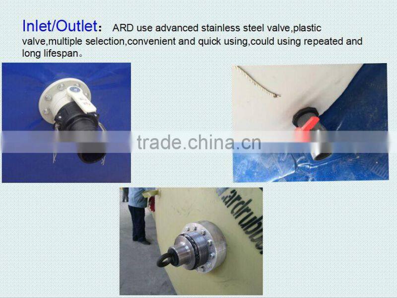 Onion Shape flexible water storage tank