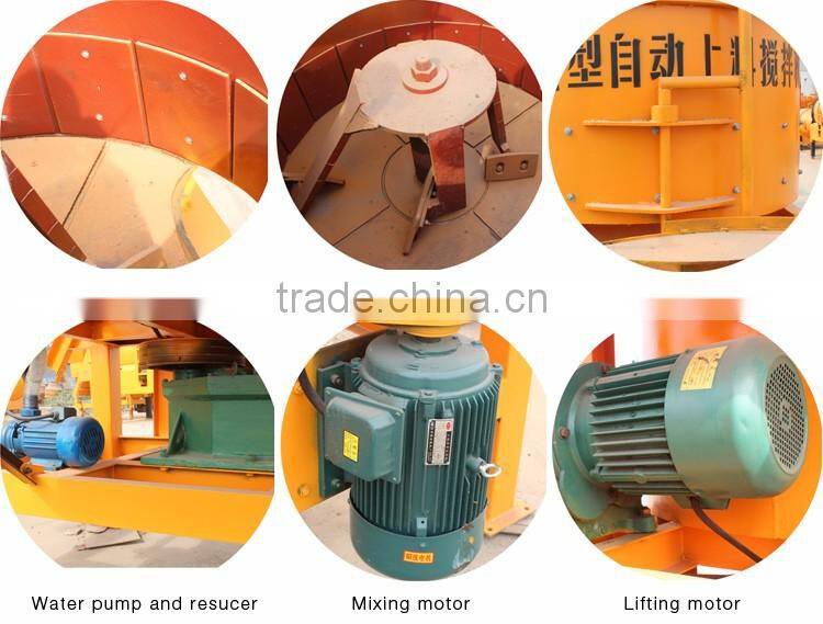 Pan concrete mixer for sale