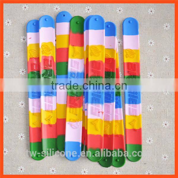 child slap wristband wholesale silicone wristband child