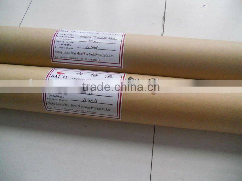 stainless steel selvedge wire mesh