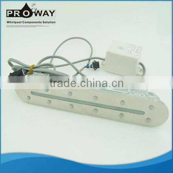 Head Rest Bathroom Bath Sanitary Toilet Massage Shower Jet Spray Head Shower Spray Jet Nozzle LED Back Shower Jets