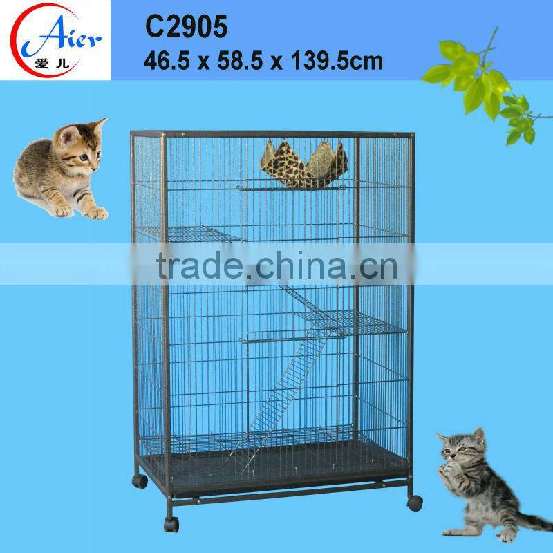 Large cat cage breeding cage with soft pad on sale
