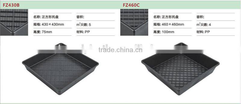12 sizes Factory plastic Drying Tray/High Quality Plastic Mesh Trays/Plastic Food Tray Plate