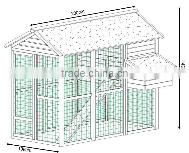 Commercial Wooden Poultry House