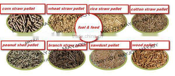 Rice straw pellet mill/making/pressing machine,wood pellet mill , 2014 mayjoy high quality biomass pellet machine