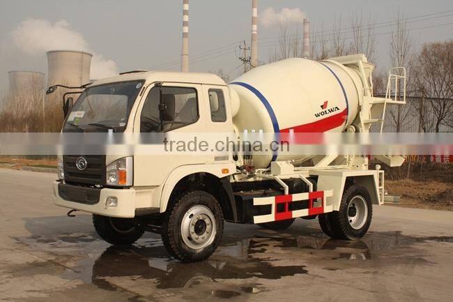 high quality 4m3 concrete mix truck
