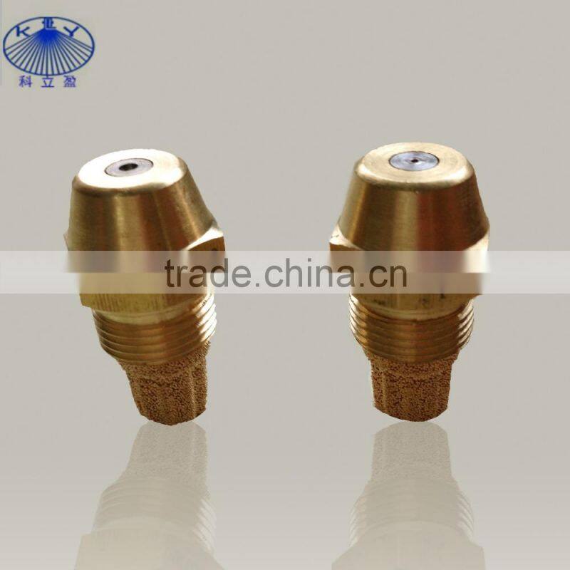 Industrial brass fuel oil burner nozzle