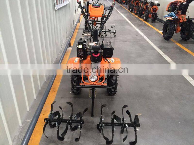 BSG900New Chongqing CHINA AEROBS 5220W mini power digger with tiller trailer for garden farming uses