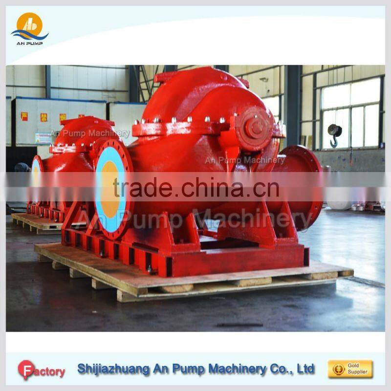 Large Volume Double Suction Diesel Engine Irrigation Water Pump