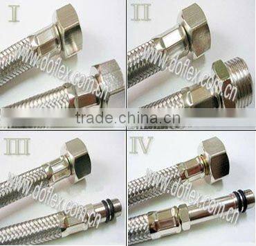 solar stainless steel braided hose/ACS approved & according to TUV