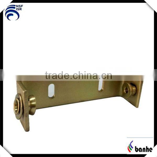 Yellow zinc plating stamping assembled part custom made supplier