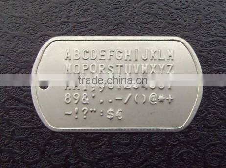 Manual Romanian Metal Tag Embossor Machine