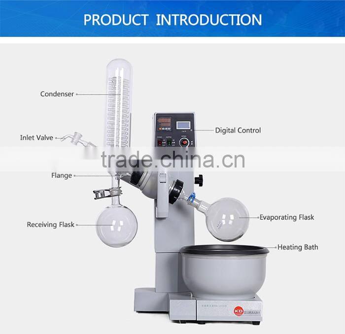 Labrotary Glass Water Distillation Apparatus Rotary Evaporator