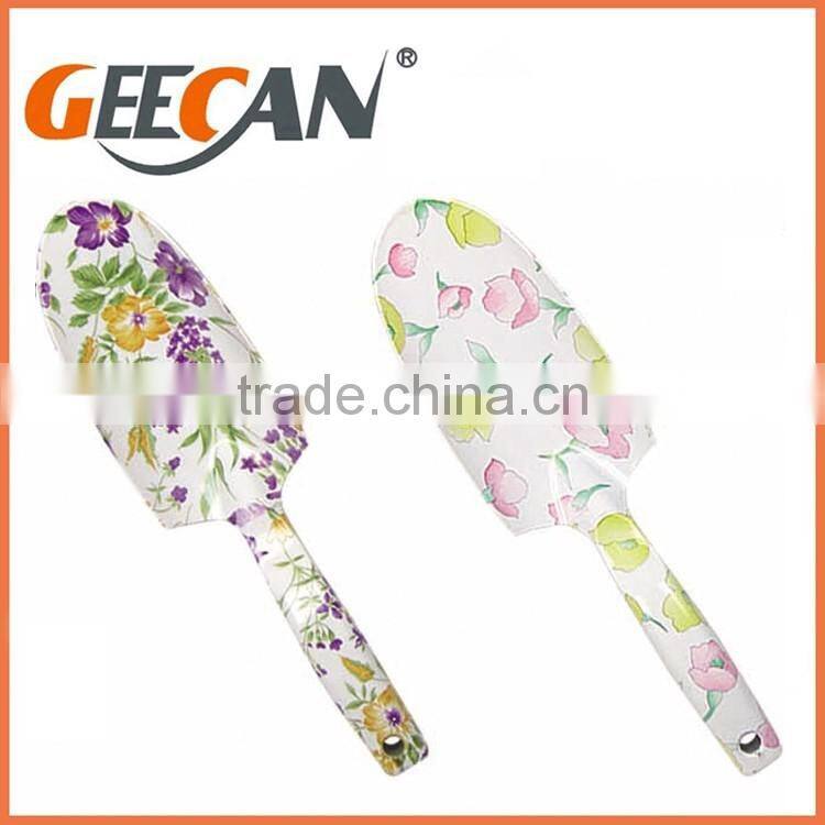 High quality garden hand tool set with floral priting garden shovel
