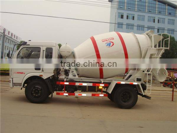 Best price 140hp Chinese 6 wheels small cement mixer 4m3
