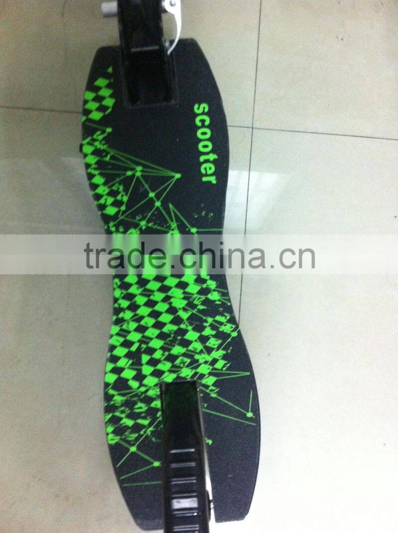 Big wheel foot pedal two footed kick scooter