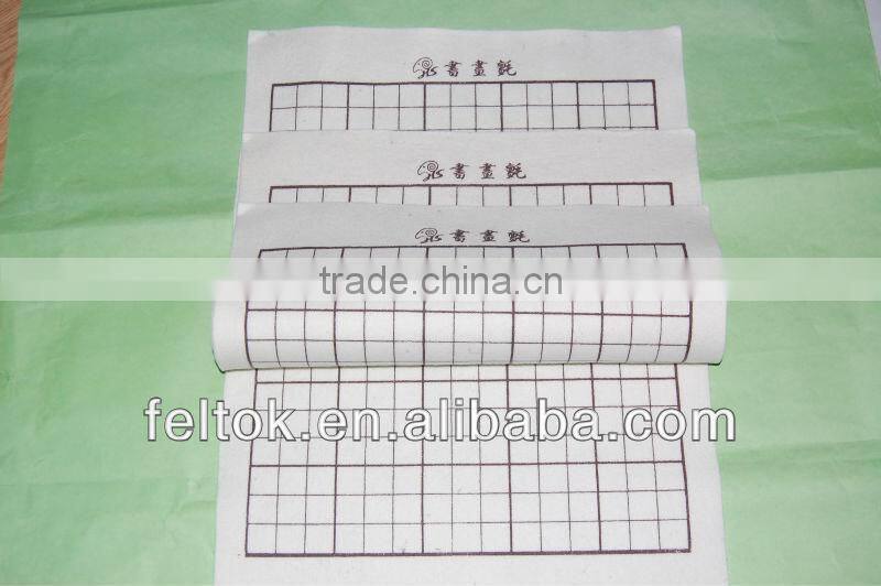 100% wool 2mm thick ink absorption pads