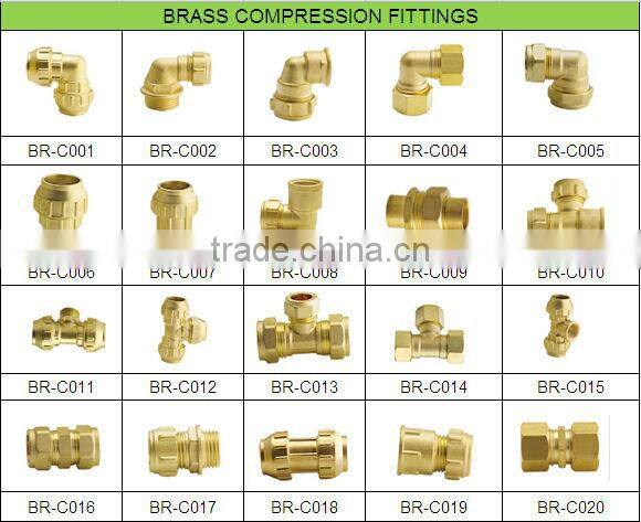 Butterfly Handle Mini Brass Ball Valve for PEX-AL-PEX Pipe