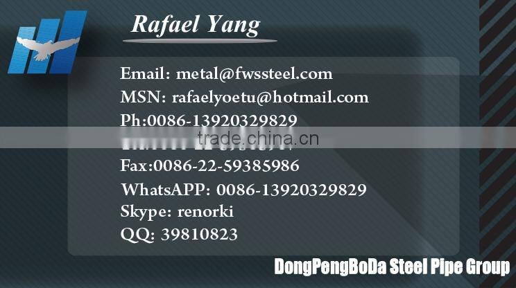 ASTM A500 Grade B 1/2" Black Circular Structural Hollow Section