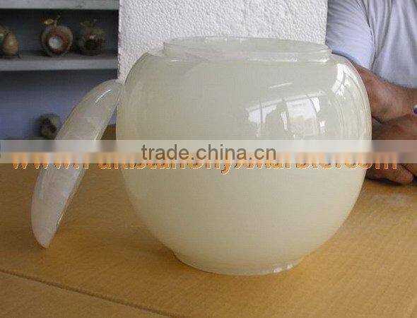 HOT SALE CHEAP PRICE WHITE ONYX URNS