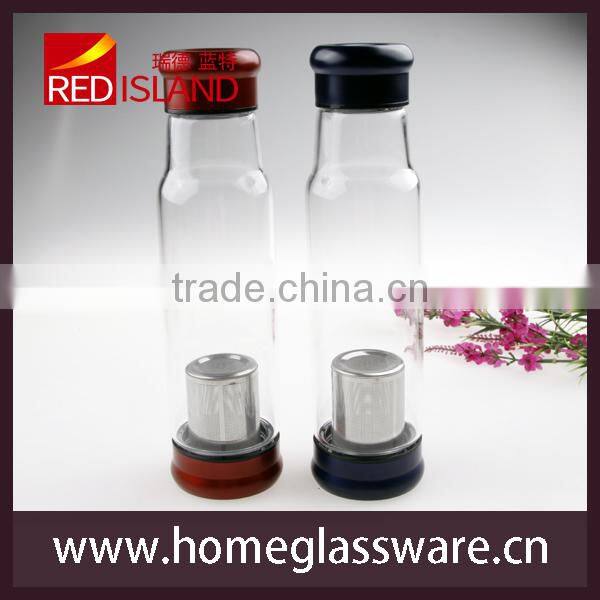 Outdoor Sports Tea Infuser Maker Bottle Water Cup Travel Drink Bottle