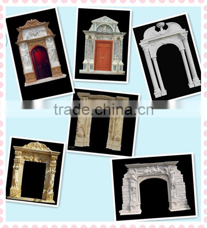 Hand Carved Natural Stone Decorative Door Frame