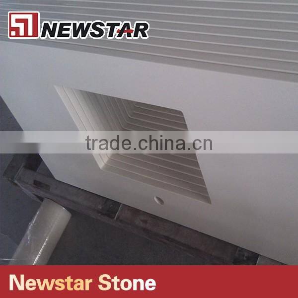 Newstar custom white quartz counter tops