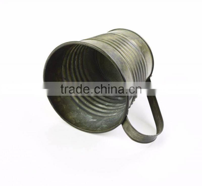 cheap hanging vertical home and garden decoration rustic flower pots& planters