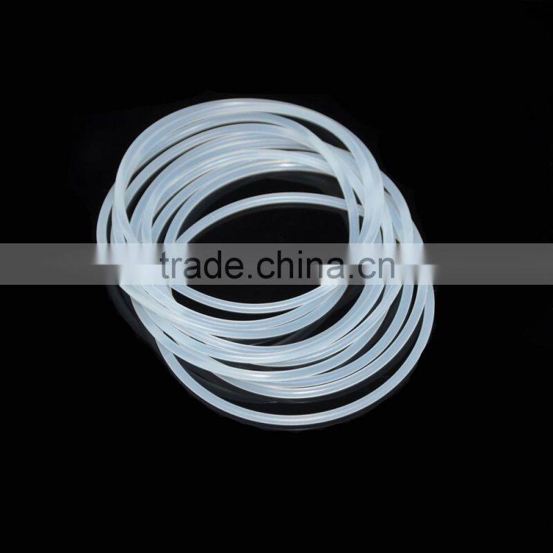 round silicone rubber gasket for glass