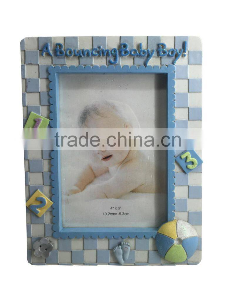 Family record beautiful resin picture photo frames factory direct