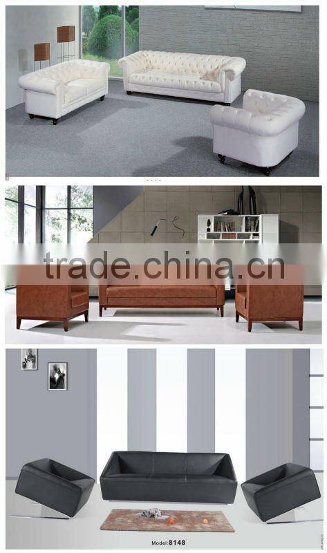 Leather sofa set designs 8142
