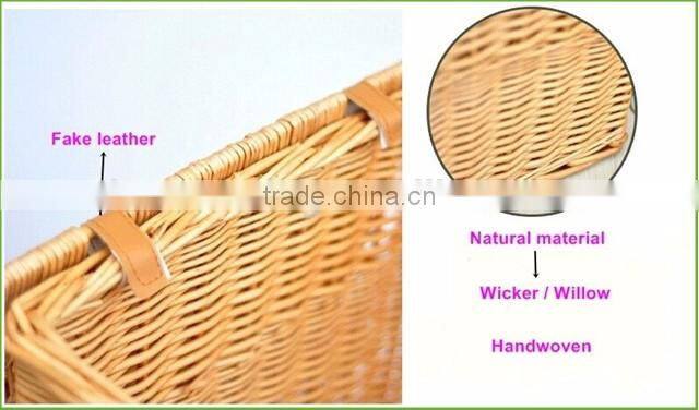 Hot sale handmade dirty laundry baskets wholesale laundry hamper