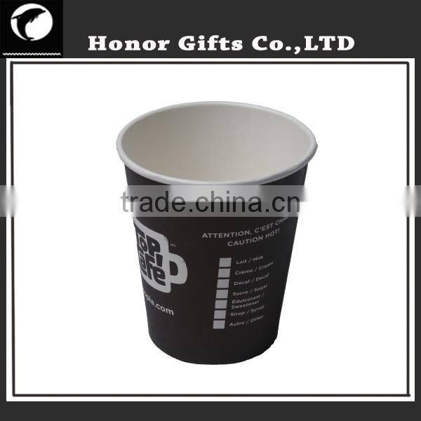 Disposable Double Wall 8oz 12oz 16oz Food Coffee Paper Cup