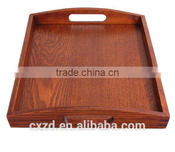 wholesale high quality wood tray