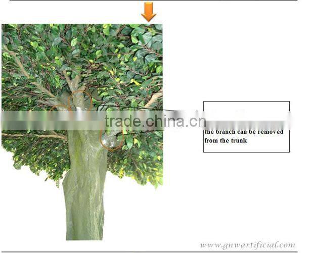 GNW BTR047 big tall artificial banyan tree plant made in china for whole sale