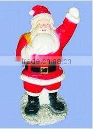 Large outdoor santas decoration