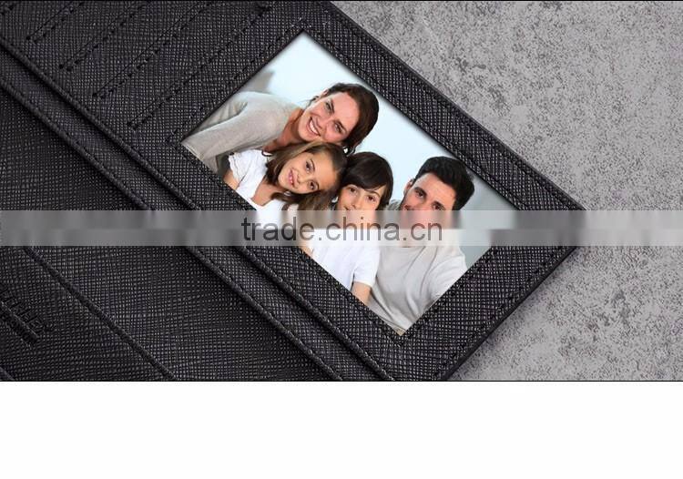 wholesale New men's long Slim Wallet Card Wallet multi cross pattern wallet purse