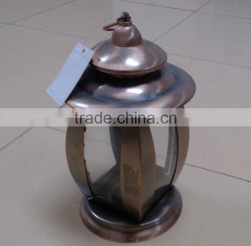 Customized outdoor Iron latern for candles