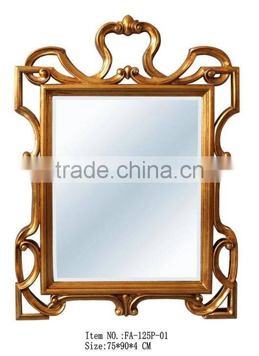 Hand-carved Console Mirror For Living Room Decoration