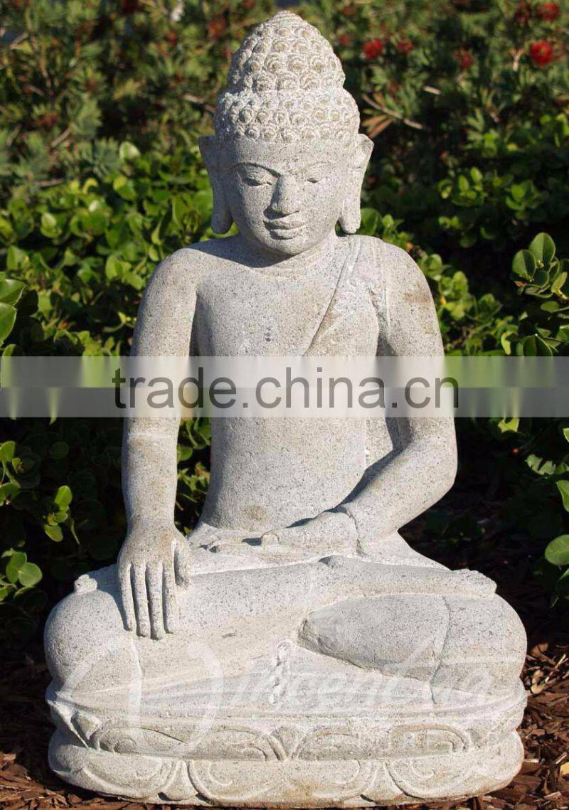 Carved stone garden fengshui product life size marble granite buddha statues