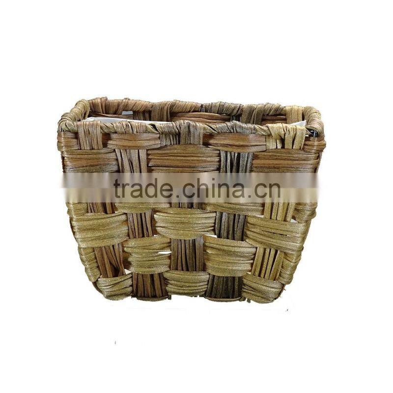 Handmade Rustic Rattan Flowerpots Gardent Planter