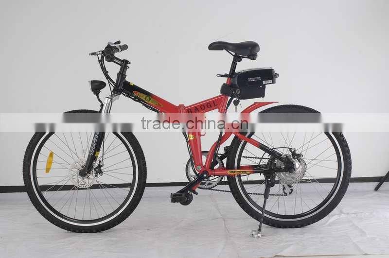 36V 250W 26'' electric bike foldable mountain bike