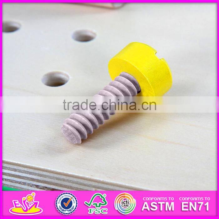 2016 best design wooden tool kids toy set W03D072