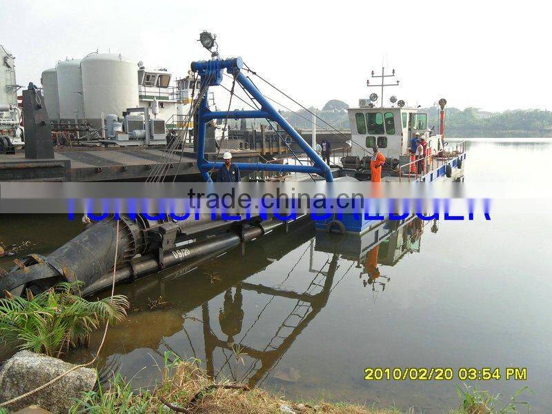 Salt dredger boat