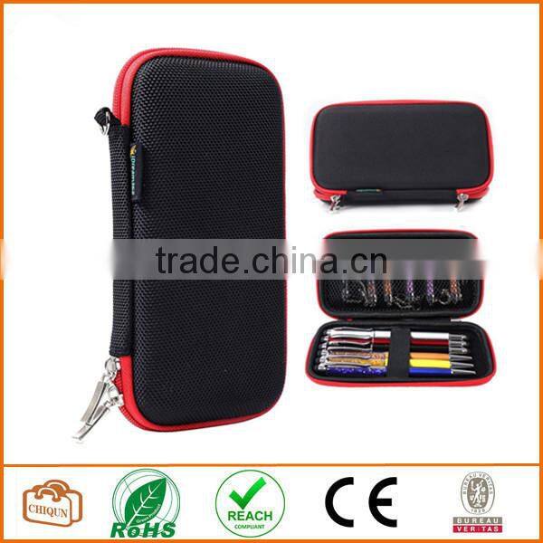 EVA Carrying Case/Bag/Pouch/Holder for Stylus Touch Pen,Ballpoint Pen-Black/Red
