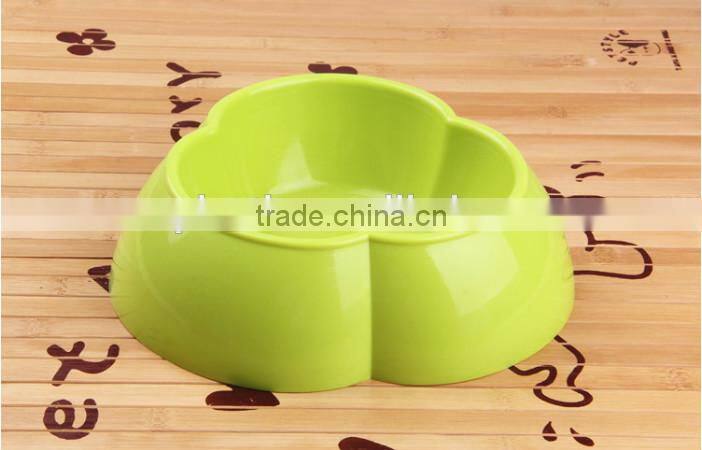 plastic dog dish cheap / plastic non slip dog bowl/hot sale disposable melamine non slip dog bowl