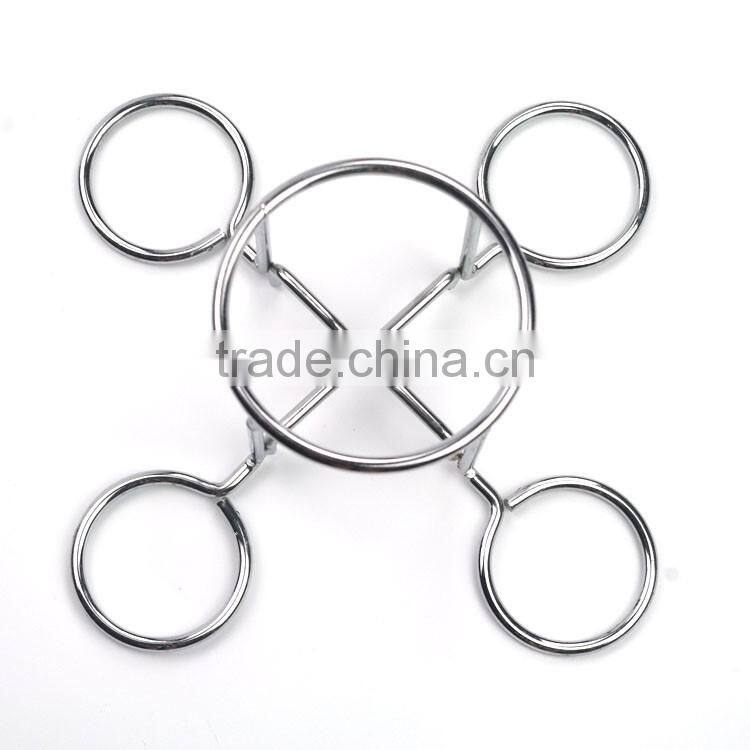 Best of Barbecue Round Beer-Can Chicken Rack with Drip Pan