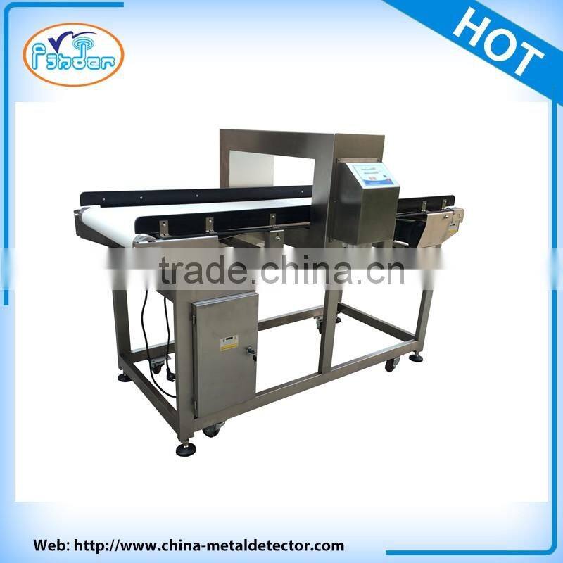 FDA standard Conveyor Belt food Metal Detector machine, metal detector for food processing industry