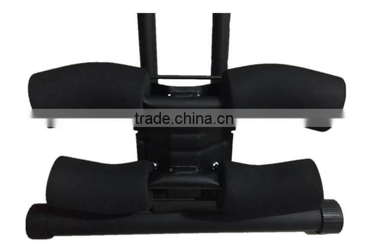 New Vertical Roller Beauty Waist Abdominal Exercise foldable Machine with sit up bench