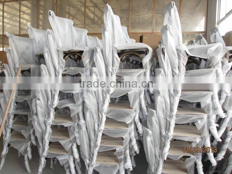 Antique Wood Cross Chair for Restaurant Furniture